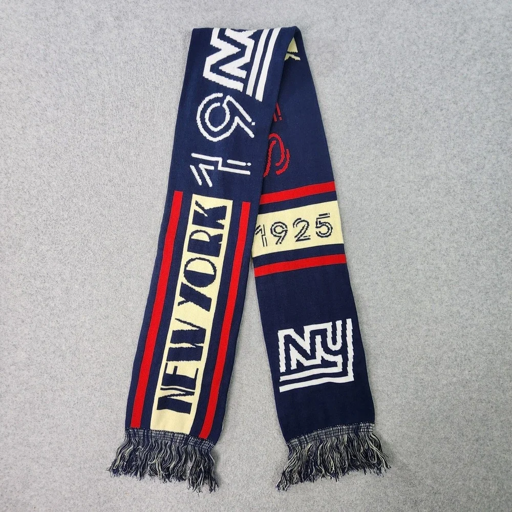New York Giants‎ NFL Reversible Scarf Adult Red White Blue Foco Forever